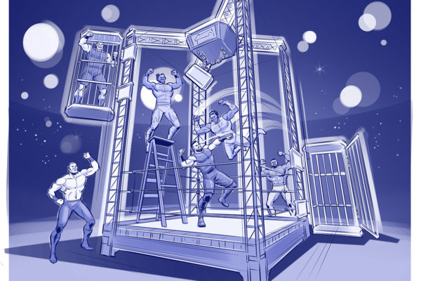 WWE Tough Talkers Ring Final